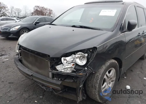 2007 Honda Odyssey Ex-L из США, поврежденный, VIN 5FNRL38637B109816